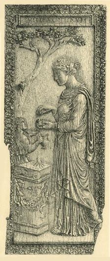 The Symmachi Panel, late 4th or early 5th century, (1881). Creator: W Wise