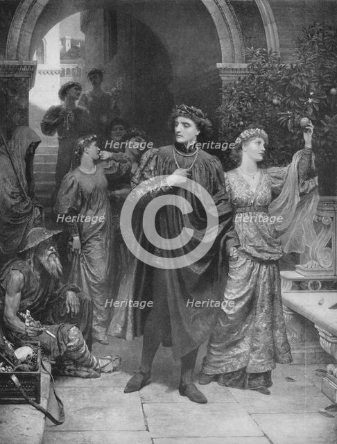 'The Symbol', 1907, (1912). Artist: Frank Dicksee.