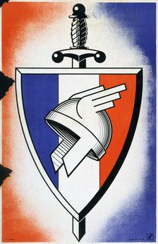 The symbol of the Legion of the French volunteers, 1941-1944