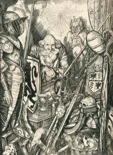 The Symbol Shop, c1898, (1924). Artist: Edmund Joseph Sullivan