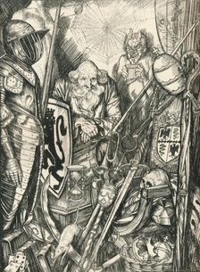 The Symbol Shop, c1898, (1924). Artist: Edmund Joseph Sullivan