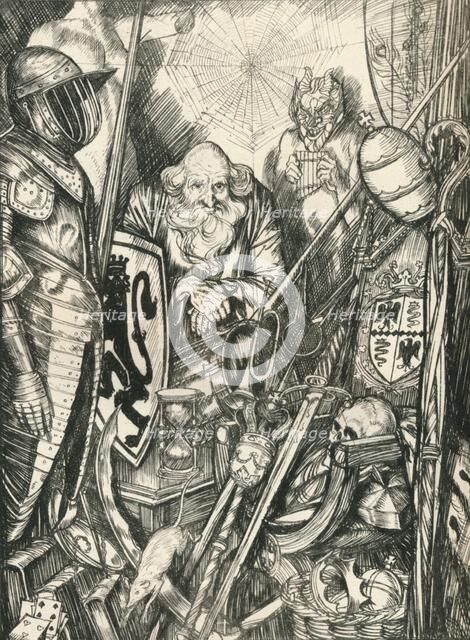 The Symbol Shop, c1898, (1924). Artist: Edmund Joseph Sullivan