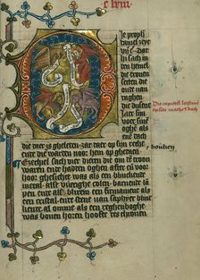 The Symbols of the Four Evangelists, 1400-1404. Creator: Unknown