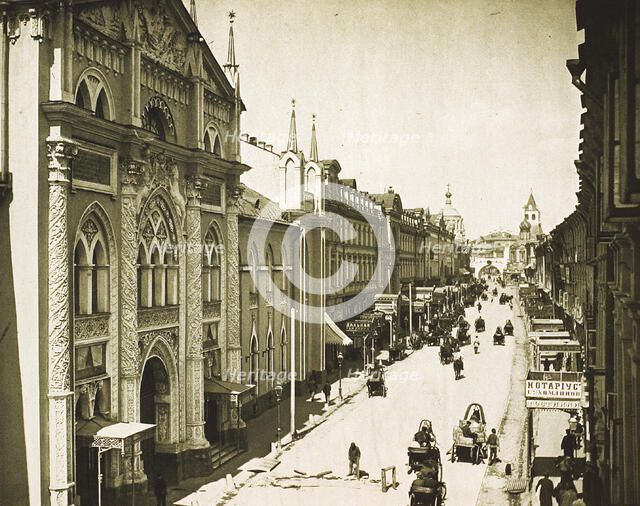 The Synod Printing House, Nikolskaya Street, Moscow, Russia, 1912. Artist: Unknown