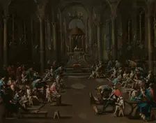 The Synagogue, 1725/35. Creator: Alessandro Magnasco