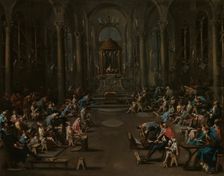 The Synagogue, 1725/35. Creator: Alessandro Magnasco