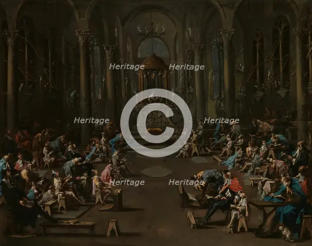 The Synagogue, 1725/35. Creator: Alessandro Magnasco.