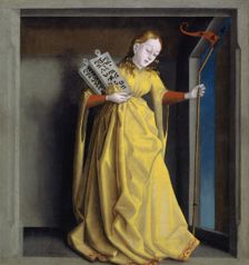 The Synagogue. From the Mirror of Salvation altarpiece