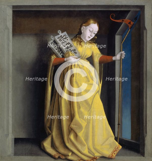 The Synagogue. From the Mirror of Salvation altarpiece.