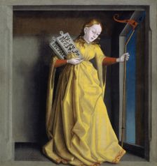 The Synagogue. From the Mirror of Salvation altarpiece, ca 1435