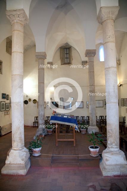 The synagogue in Tomar, Portugal, 2009. Creator: Samuel Magal.