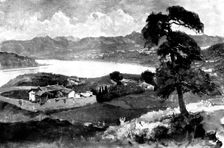 The Sack of the American Mission, Chung-King: north view of Chung-King and Kia-Ling River..., 1898. Creator: Unknown