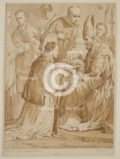 The Sacrament of Ordination, 1754. Creator: Unknown.