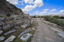 The Sacred Way, Eleusis, Greece. Creator: Samuel Magal