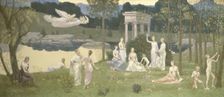The Sacred Grove, Beloved of the Arts and the Muses, 1884/89. Creator: Pierre Puvis de Chavannes