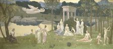 The Sacred Grove, Beloved of the Arts and the Muses, 1884/89. Creator: Pierre Puvis de Chavannes