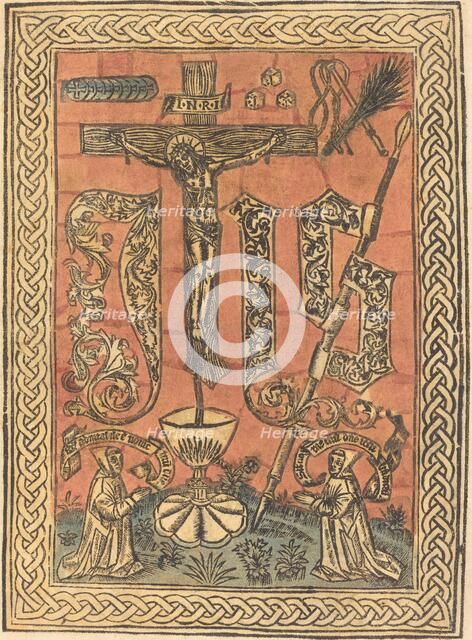 The Sacred Monogram, c. 1500. Creator: Unknown.