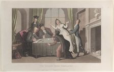 The Sacred Page Displayed, from "Journal of Sentimental Travels in the Southern Provinces ..., 1821. Creator: Thomas Rowlandson