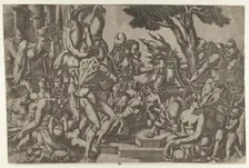 The Sacrifice, 1542. Creator: Antonio Fantuzzi