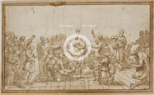 The Sacrifice at Lystra, n.d. Creator: Unknown.