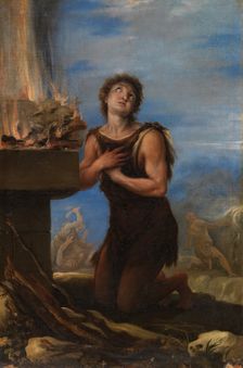 The Sacrifice of Abel, c1667-c1668. Creator: Juan Antonio de Frias y Escalante