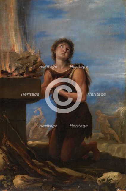 The Sacrifice of Abel, c1667-c1668. Creator: Juan Antonio de Frias y Escalante.