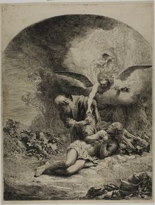 The Sacrifice of Abraham, 1642/51. Creator: Ferdinand Bol