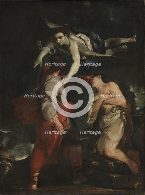 The Sacrifice of Abraham. Artist: Crespi, Giuseppe Maria (1665-1747)