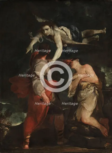 The Sacrifice of Abraham, The 1690s. Creator: Giuseppe Maria Crespi.