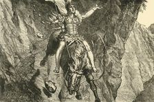 The Sacrifice of Curtius 1890. Creator: Unknown