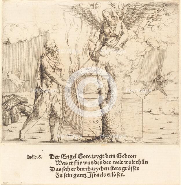 The Sacrifice of Gideon, 1549. Creator: Augustin Hirschvogel.