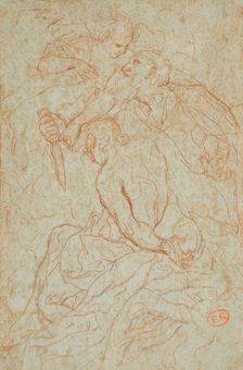The Sacrifice of Isaac, 17th-18th century. Creator: Antonio Balestra
