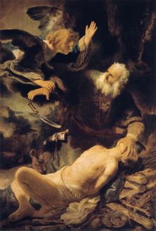 The Sacrifice of Isaac 1635. Artist: Rembrandt Harmensz van Rijn