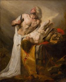 The Sacrifice of Isaac, 1630-1640. Creator: Pieter de Grebber