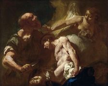 The Sacrifice of Isaac, 1715. Creator: Giovanni Battista Piazzetta