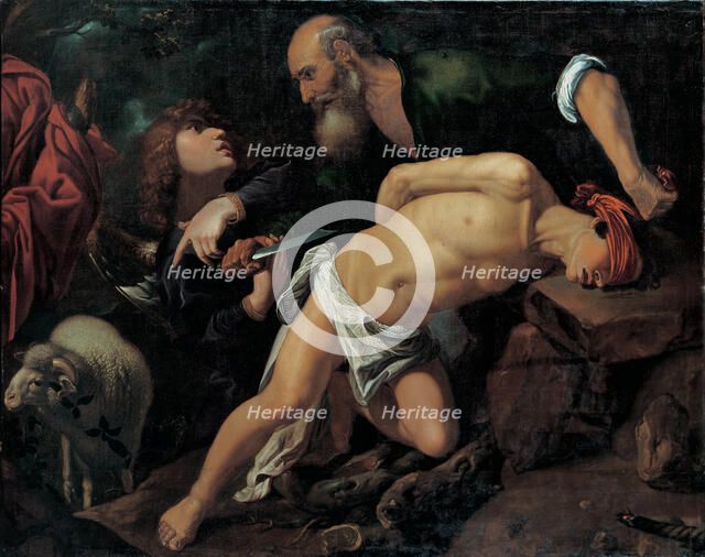 The Sacrifice of Isaac, c. 1615. Artist: Orrente, Pedro (1588-1645)