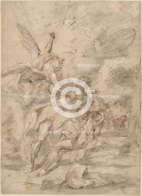 The Sacrifice of Isaac, c. 1755. Creator: Gaspare Diziani.