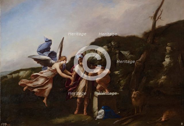 The Sacrifice of Isaac, c1653. Creator: Luca Giordano.