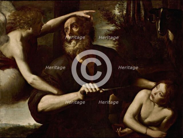 The Sacrifice of Isaac, c1618-1620. Creator: Vermiglio; Giuseppe (1585-1635).