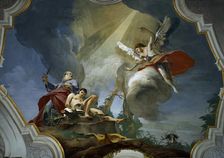 The Sacrifice of Isaac, ca 1728. Creator: Tiepolo, Giambattista (1696-1770)