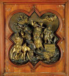 The Sacrifice of Isaac. Panel for doors of the Florence Baptistery