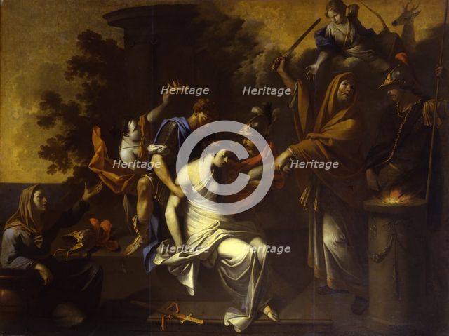 The Sacrifice of Iphigenia, 1650-1660. Creator: Tassel, Jean (1608-1667).