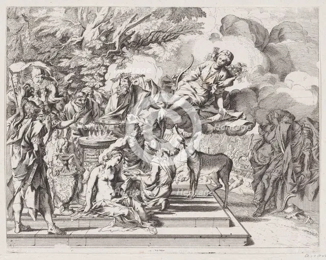 The sacrifice of Iphigenia, 1650-1700. Creator: Attributed to Arnold van Westerhout.