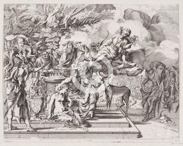 The sacrifice of Iphigenia, 1650-1700. Creator: Attributed to Arnold van Westerhout.
