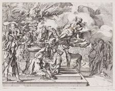 The sacrifice of Iphigenia, 1650-1700. Creator: Attributed to Arnold van Westerhout