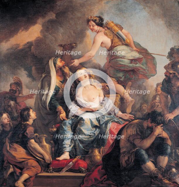 The Sacrifice of Iphigenia, 1680. Artist: La Fosse, Charles, de (1636-1716)