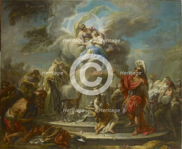 The Sacrifice of Iphigenia, 1749-1750. Creator: Doyen, Gabriel François (1726-1806).