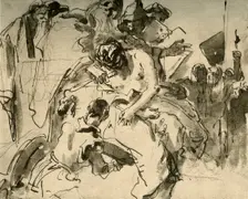 The Sacrifice of Iphigenia c1757, (1928). Artist: Giovanni Battista Tiepolo