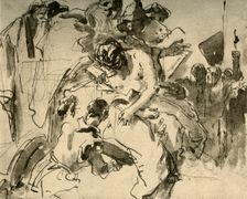 The Sacrifice of Iphigenia c1757, (1928). Artist: Giovanni Battista Tiepolo