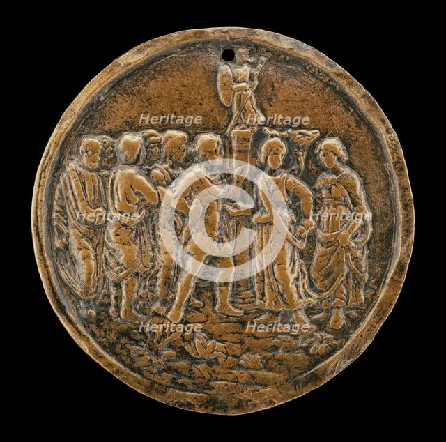 The Sacrifice of Iphigenia, fourth quarter 15th century. Creator: Master of the Orpheus Legend.